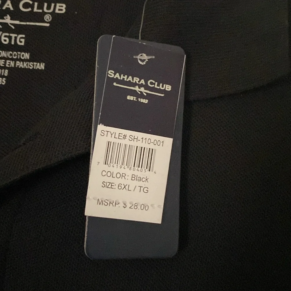 Men's Black Polo Shirt - Picture 3 of 3